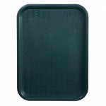 10" x 14" Fast Food Tray, Green - 12/Case