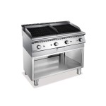 X Series Gas Lava Rock Grill With Open Cabinet - 1/Case