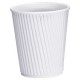 Vee Insulated Coffee Cup Cup White 8oz 237ml