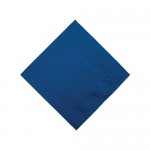 Paper Lunch Napkin Blue 1/4 Fold 300x300mm