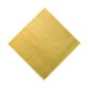 Paper Dinner Napkin Yellow 1/4 Fold 400x400mm