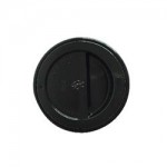 Smooth Single Wall Coffee Cup Lid Black Suits 8/12/16oz