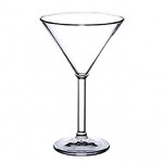 10 Oz. Martini Glass, Clear - 24/Case