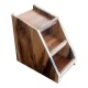 450x500x500 mm Bread display shelf for Gluten free section