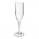 6 Oz. Champagne Glass, Clear - 24/Case
