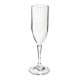 6 Oz. Champagne Glass, Clear - 24/Case