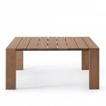 4 seater outdoor table. Mahogany. 800x800x750 mm