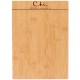 Custom design wooden board menu holder with custom logo