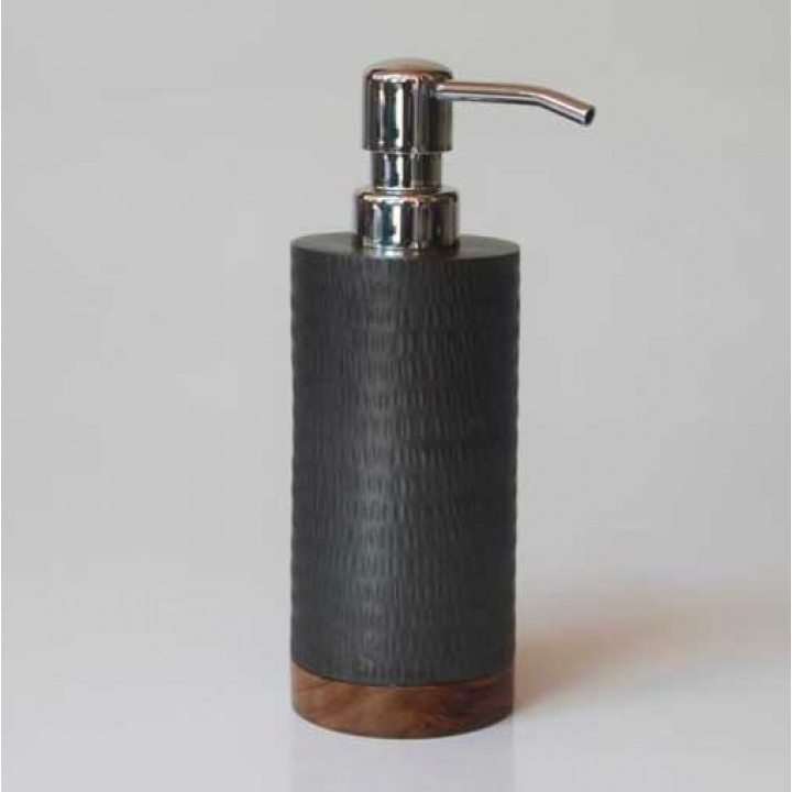 Hand sanitizer dispenser with copper inlay - stainlees pump
