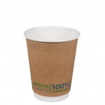 12 Oz Double Wall Cup PLA - 100/Case