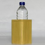 Bottle Holder - teak in natural unfinish