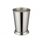 3-3/8"Dia x 4-3/4"H Mint Julep Cup, Stainless Steel - 12/Case