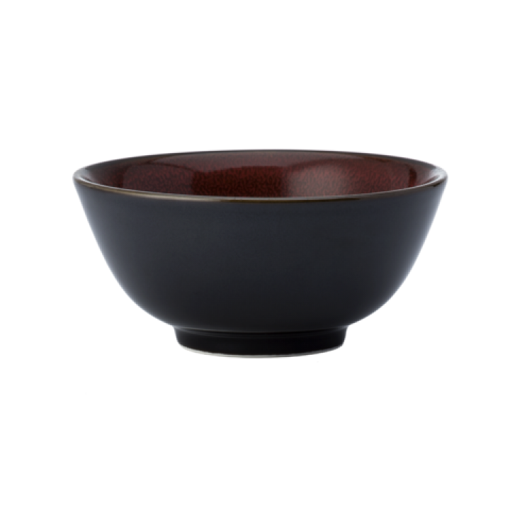 11.5cm Rice Bowl, Rustic Collection, Crimsone - 48/Case