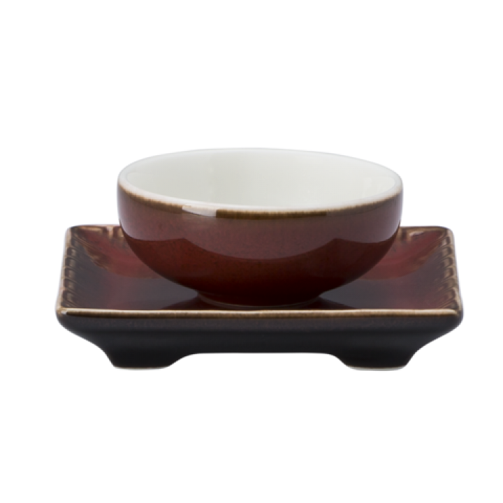 20ml Tea Cup, Rustic Collection, Crimsone - 144/Case