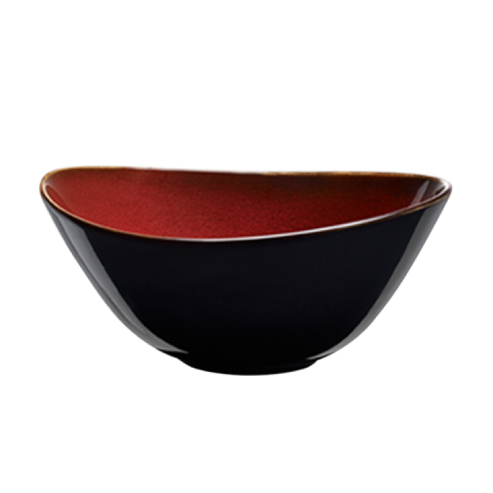 22.5cm Soup Bowl, Rustic Collection, Crimsone - 12/Case