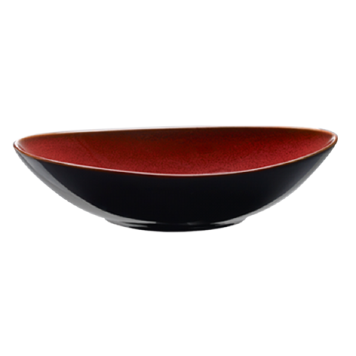 28cm Soup Bowl, Rustic Collection, Crimsone - 12/Case