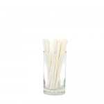 Paper Straw Cocktail Wht 5000/Case