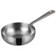 4.5"Dia x 1.38"H Mini Fry Pan, Stainless Steel - 12/Case
