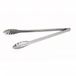 16" Utility Tong, Medium Weight, 0.6mm, S/S - 12/Case