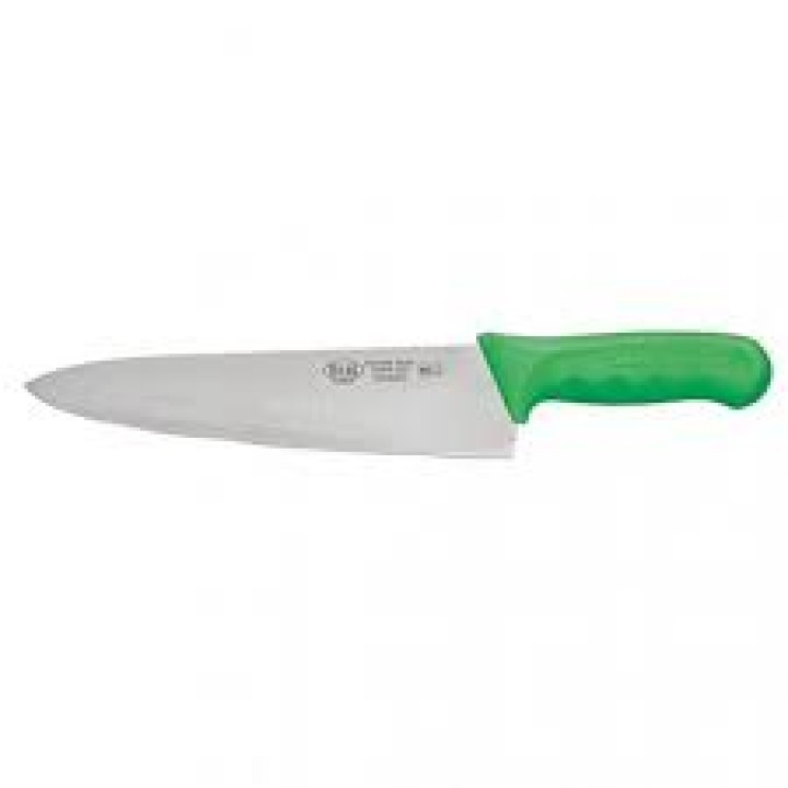 10" Cook's Knife, PP Hdl, Stal, Green, EACH