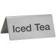 Tent Sign, Iced Tea, S/S, EACH