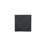 Paper Cocktail Napkin Black 1/4 Fold 240x240mm