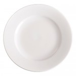 Basics Round Plate White 185mm
