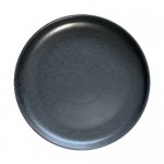 Graze Flat Plate Flint Charcoal  230mm
