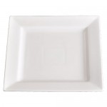 Basics Square Plate White 255mm