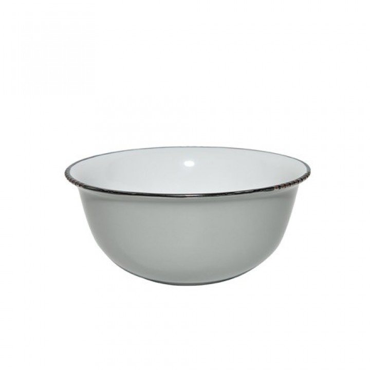 Bistrot Noodle Bowls Grey  /Black rim