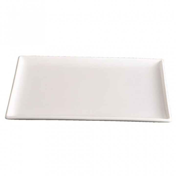 Basics Rectangular Platter White 295mm