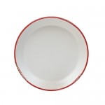 Bistrot Plates 203mm Red