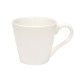 Cafe Espresso Cup & Saucer White