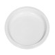 Plastic Plate White 230mm