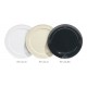 20'' Round Plate, Black, Melamine  - 6/Case