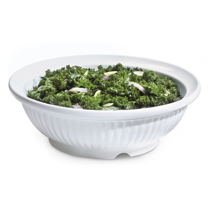 24 oz. Bowl, White, Melamine  - 12/Case