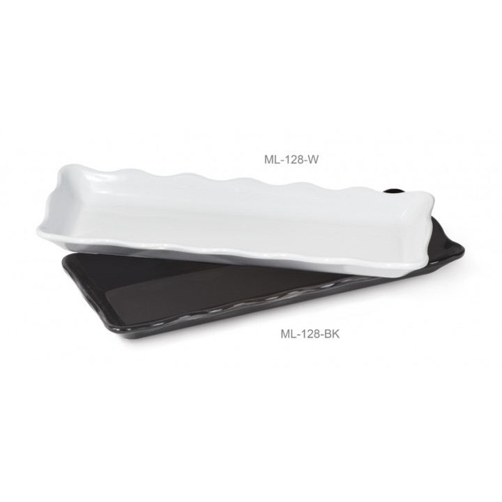 13.5''x5.25'' Display Tray, White, Melamine  - 12/Case