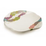 8'' Scallop Shape Plate, Contemporary, Melamine  - 12/Case