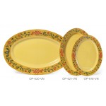18''x13.5'' Oval Platter, Venetian, Melamine  - 12/Case