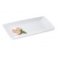 15''x7.5'' Tray, White, Melamine  - 12/Case