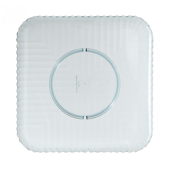 12'' Square Plate, Jade, PC  - 12/Case