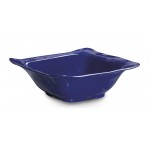 6 qt. Square Bowl, Cobalt Blue, Melamine  - 3/Case