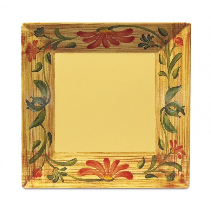 14'' Square Plate, Venetian, Melamine  - 6/Case