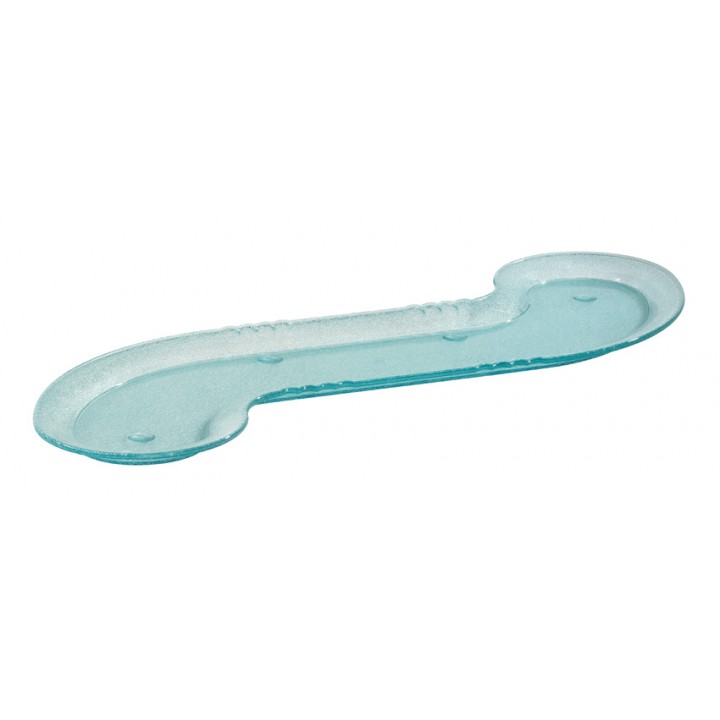 34''x8.5'' S-Shaped Platter, Jade, PC - 3/Case