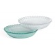 10 oz. Round Plate, Clear, PC  - 24/Case