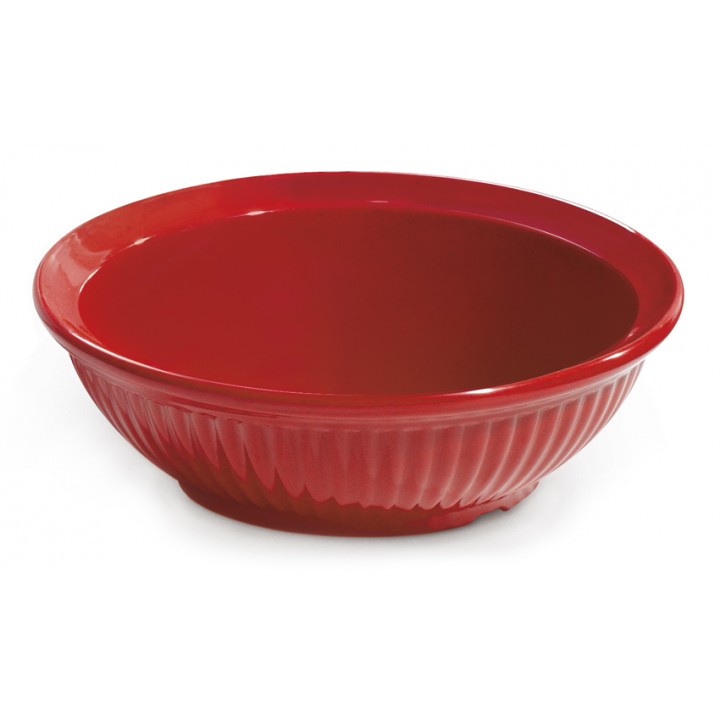 1 qt. Bowl, Red Sensation, Melamine  - 12/Case