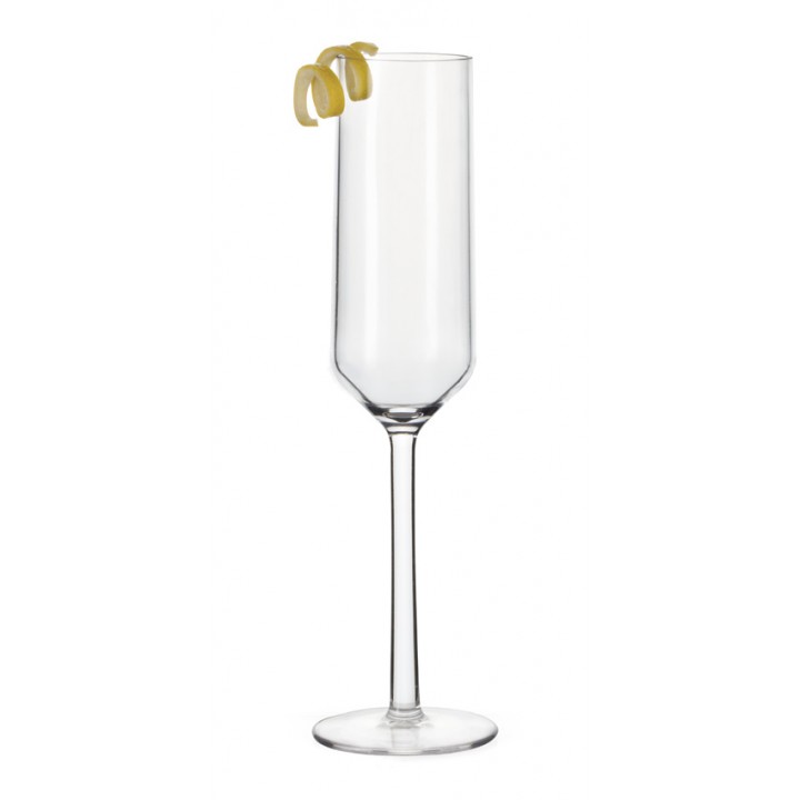 6 oz. Champagne Glass, Clear, Tritan  - 24/Case