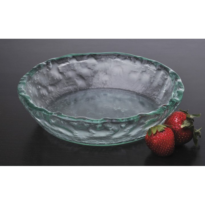 8'' Glass Bowl, Jade, Glass  - 1/Case