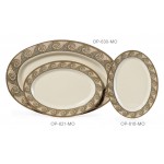 18''x13.5'' Oval Platter, Mosaic, Melamine  - 12/Case