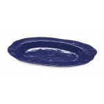 21''x15'' Oval Platter, Cobalt Blue, Melamine  - 3/Case